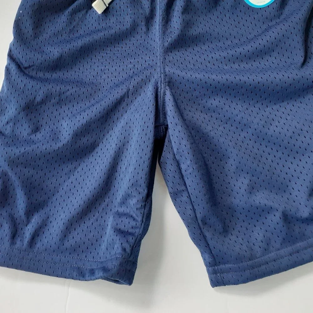 Carter's Boys Shorts Athletic Navy Pull On Mesh Gym 4-5 New